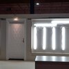 نورپردازی دکور غرفه ثمین درب درنوزدهمین نمایشگاه صنعت ساختمان در گلستا