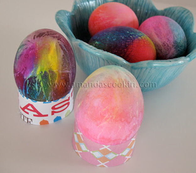 رنگ آمیزی تخم مرغ 6