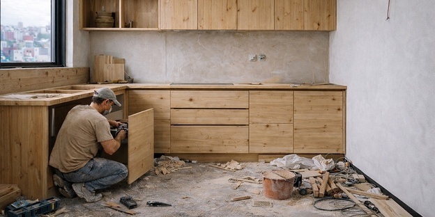 هزینه بازسازی آشپزخانه