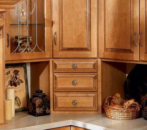 طراحی کابینت برای گوشه آشپزخانه ۷