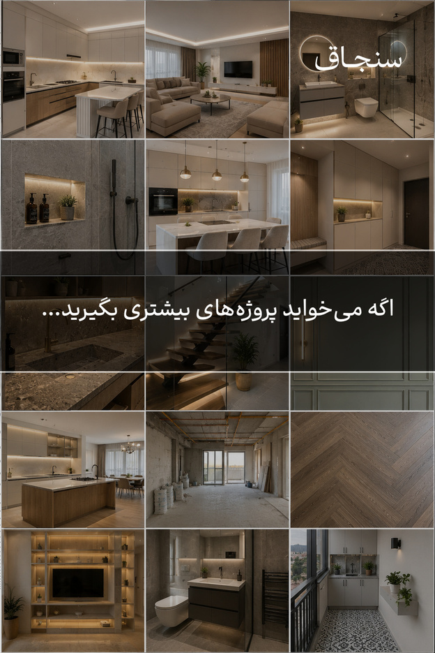 چرا فقط انتشارعکس نهایی پروژه، مشتری جدید جذب نمی کند؟
