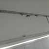 مراحل نصب لوستر روی سقف کناف.مرحله۱ نصب شاسی لوستر توسط پیچ مخصوص