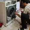 لباسشویی حین خشک کردن تکان می‌خورد که بعداز تعویض بلبرینگ دستگاه مشکل 