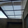 سقف حیاط خلوط با طلق شفاف
