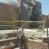 بازسازی محوطه مسجد کبود به روش سنتی ایران 