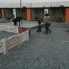 فوتبال بازی کردن فرزندانم با سگ هایی که تایم بازیشون بوده 😍