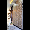 اجرای کناف و نقاشی ساختمان طرح کاغذ دیواری رنگ اکریلیک و اکلیلی روغنی