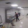 لوله کشی و نصب و راه اندازی یخچال صنعتی فروشگاهی ۶ متری
