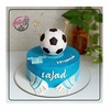 کیک پسرانه فوتبالی