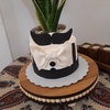 کیک قشنگمون به سفارش مشتری عزیز برای همسرشون 