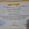 The degree of teacher training course for techniques and principles 