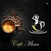 طراحی لوگو ترکیبی کافه مینا اراک به صورت کمپینی 