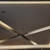 نصب ریسه شیلنگی داخل سقف پذیرایی و تعویض هالوژنهای دور سقف.