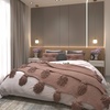 طراحی اتاق خواب مدرن با آرت دکو 