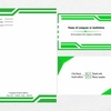 طراحی ست و اوراق اداری (سربرگ+کارت ویزیت) 