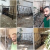 ساخت و نصب و رنگ نرده فرفوژه برای کیلینیک اعصاب و روان البرز،گوهردشت