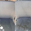 قبل و بعد از شستشوی صندلی خودرو 