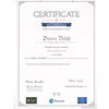 My certificate 