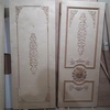 درب تمام چوب خام قبل رنگ