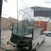 لحظه بارگیری شیشه دوجداره