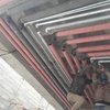 اجرای لوله کشی  گالوانیزه  زیر سقف  پروژه شهر فرش 