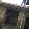 تخریب کلی ساختمان  در خیابان بهار 