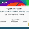 گواهی نامه دوره linux Essentials