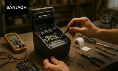 تعمیر دستگاه فیش زن (فیش پرینتر)