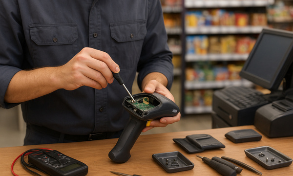 تعمیر دستگاه بارکدخوان