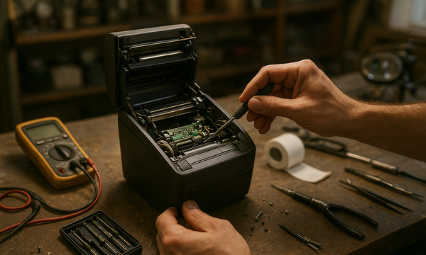 تعمیر دستگاه فیش زن (فیش پرینتر)