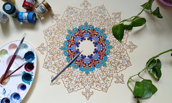 آموزش تذهیب